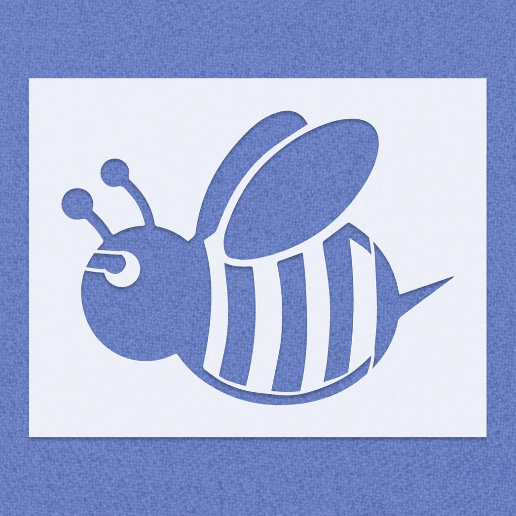 Big Bumble Bee Stencil
