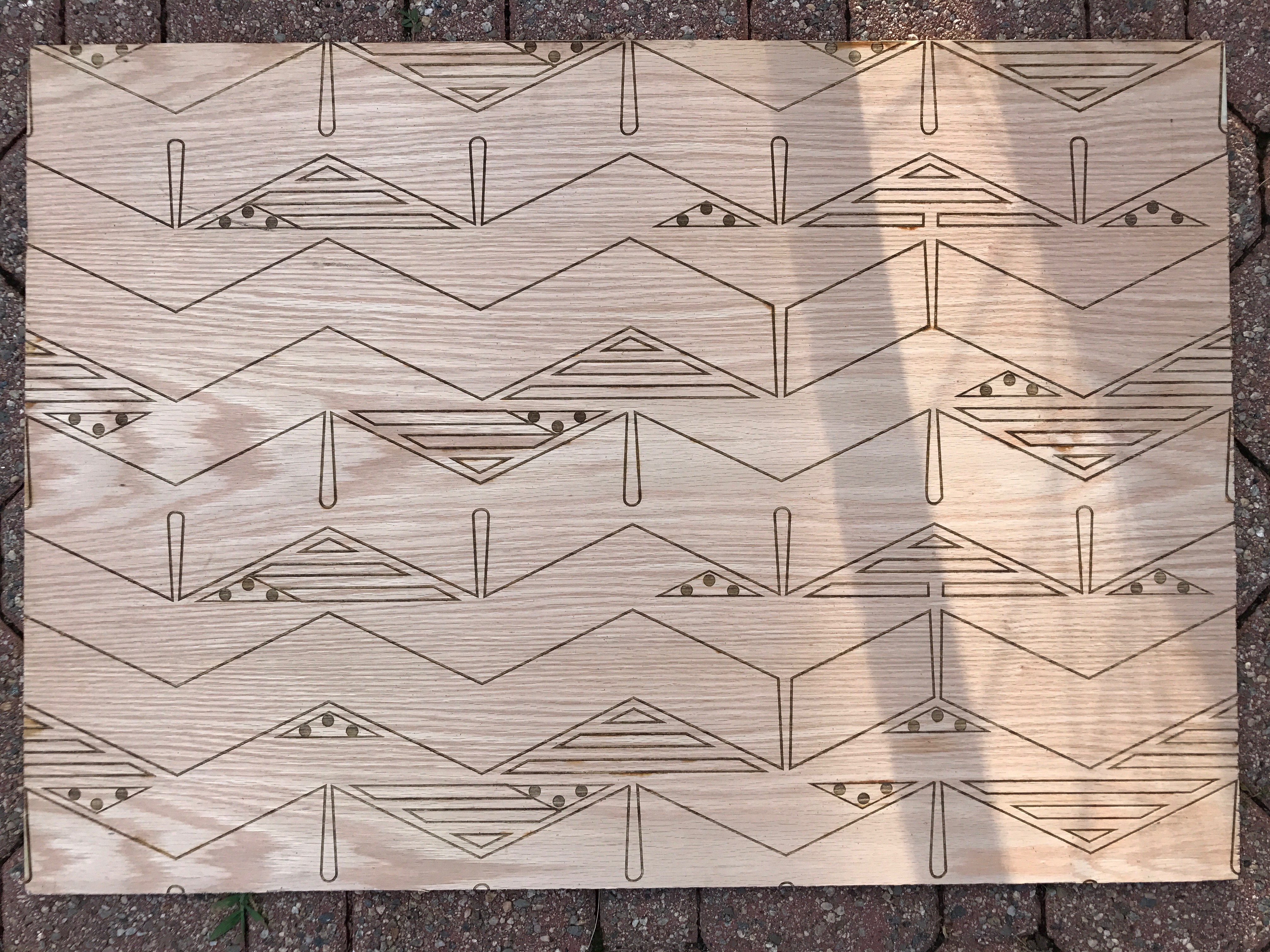 Oak Wood Panel