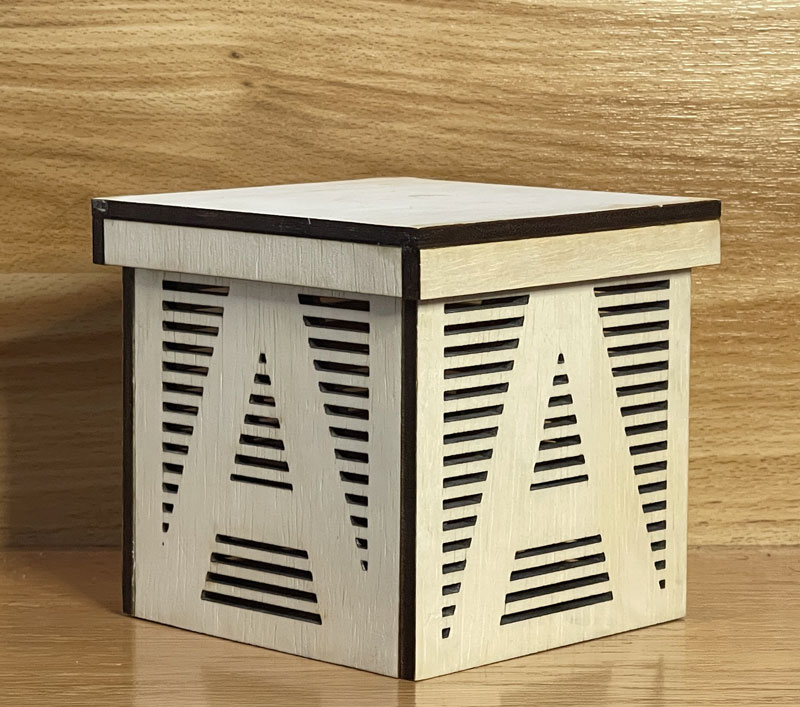 laser cut Customize gift box